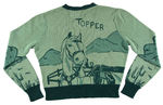 HOPALONG CASSIDY CHILD'S SWEATER & JEANS.