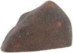 L CHONDRITE METEORITE SPECIMEN - CUT END.