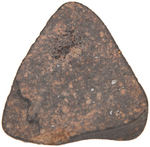 L CHONDRITE METEORITE SPECIMEN - CUT END.