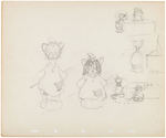 "PINOCCHIO" ORIGINAL CONCEPT ART LOT.