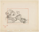 "SNOW WHITE AND THE SEVEN DWARFS" ORIGINAL DWARFS STORYBOARD ART TRIO.