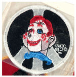 “IT’S HOWDY DOODY TIME!” CLOTH PATCH DISPLAY ON STORE CARD.