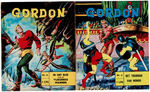 1934 “FLASH GORDON” SUNDAY PAGES SET OF FIRST THREE 1964 ITALIAN REPRINT BOOKS.