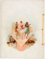 KIMBALL "DANCING GIRLS OF THE WORLD" TOBACCO COMPANY PREMIUM ALBUM.