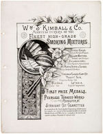 KIMBALL "DANCING GIRLS OF THE WORLD" TOBACCO COMPANY PREMIUM ALBUM.