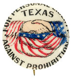 TEXAS ANTI-PROHIBITION GRAPHIC BUTTON.