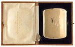 9 KARAT GOLD CARD CASE WITH ORIGINAL BOX.