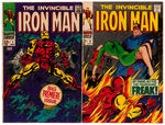 "IRON MAN" COMIC LOT.