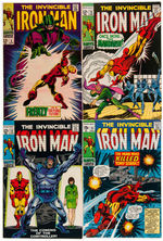 "IRON MAN" COMIC LOT.