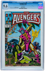 "THE AVENGERS" LARGE COMIC LOT INCLUDING CGC.