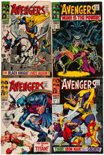 "THE AVENGERS" LARGE COMIC LOT INCLUDING CGC.