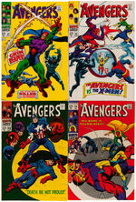 "THE AVENGERS" LARGE COMIC LOT INCLUDING CGC.