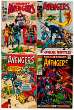 "THE AVENGERS" LARGE COMIC LOT INCLUDING CGC.