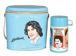 WELCOME BACK KOTTER - JOHN TRAVOLTA "BARBARINO" VINYL BRUNCH BAG WITH THERMOS.