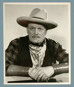 TOM MIX RADIO SHOW SHERIFF MIKE SHAW AUTOGRAPHED PUBLICITY PHOTO.