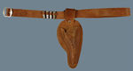 "TOM MIX RALSTON STRAIGHT SHOOTERS" LEATHER HOLSTER/BELT.