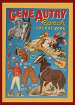 "GENE AUTRY RANCH" PUNCH-OUT BOOK.