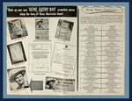 "GENE AUTRY DAY" PROMOTIONAL BOOK.