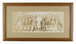 TOM MIX/KANSAS CITY PINTO PONY BAND GROUP PHOTO FRAMED.