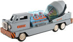 "MOBILE COMBINATION CEMENT MIXER & COMPRESSOR UNIT" BOXED FRICTION TRUCK.