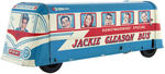 "HONEYMOONERS' SPECIAL JACKIE GLEASON BUS" TOY.