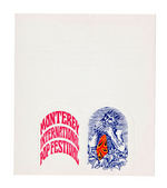 "MONTEREY INTERNATIONAL POP FESTIVAL" CONERT POSTER, TICKET & BUSINESS CARD.