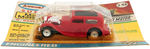 "AURORA SUPER MODEL MOTORING - '32 FORD 'HOT PEPPER' CHOPPED SEDAN" CARDED SLOT RACING CAR.