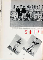 BASEBALL HALL OF FAMER JACKIE ROBINSON 1940 UCLA YEARBOOK.