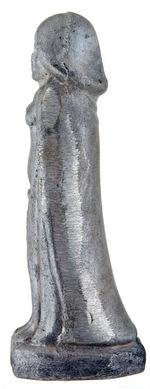 NUDE MAIDEN RISQUE CAST METAL  NOVELTY.