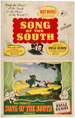 "SONG OF THE SOUTH" INSERT MOVIE POSTER/LOBBY CARD SET/PROGRAM.