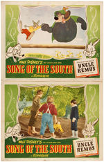 "SONG OF THE SOUTH" INSERT MOVIE POSTER/LOBBY CARD SET/PROGRAM.