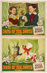 "SONG OF THE SOUTH" INSERT MOVIE POSTER/LOBBY CARD SET/PROGRAM.