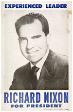 NIXON 1960 FOUR POSTERS PLUS LODGE FOR SENATE.