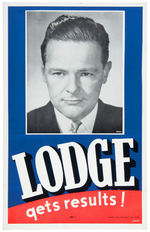 NIXON 1960 FOUR POSTERS PLUS LODGE FOR SENATE.