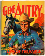 "GENE AUTRY - LAW OF THE RANGE" FILE COPY BTLB.