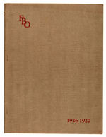 "FBO 1926-1927" EXHIBITOR BOOK WITH "ALICE COMEDIES BY WALT DISNEY - KRAZY KAT - TARZAN."