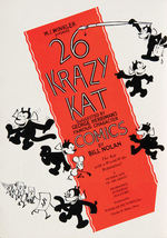 "FBO 1926-1927" EXHIBITOR BOOK WITH "ALICE COMEDIES BY WALT DISNEY - KRAZY KAT - TARZAN."