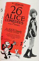 "FBO 1926-1927" EXHIBITOR BOOK WITH "ALICE COMEDIES BY WALT DISNEY - KRAZY KAT - TARZAN."