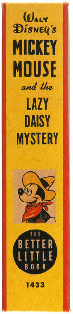 "MICKEY MOUSE AND THE LAZY DAISY MYSTERY" FILE COPY BTLB.