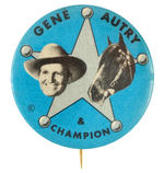 "GENE AUTRY & CHAMPION."