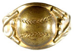 BABE RUTH PAIR OF CEREAL PREMIUM RINGS.