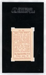 1923-24 TOMAS GUTIERREZ #39 BANDERA (ALMENDARES) SGC A (AUTHENTIC) (RICHARD MERKIN COLLECTION).