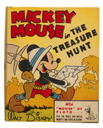 "MICKEY MOUSE IN THE TREASURE HUNT" FILE COPY BTLB.