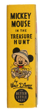 "MICKEY MOUSE IN THE TREASURE HUNT" FILE COPY BTLB.