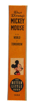 "MICKEY MOUSE IN THE WORLD OF TOMORROW" FILE COPY BTLB.