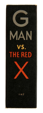 "G-MAN VS. THE RED X" FILE COPY BLB.