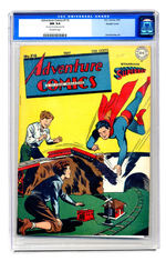 ADVENTURE COMICS #116 MAY 1947 CGC 9.4 OFF-WHITE PAGES.