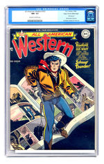 ALL-AMERICAN WESTERN #103 NOVEMBER 1948 CGC 9.2 OFF-WHITE TO WHITE PAGES MILE HIGH COPY.