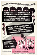 THE BEATLES “GO GO MANIA!” MOVIE POSTER.