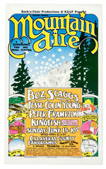 “MOUNTAIN AIRE” CONCERT POSTER LOT.